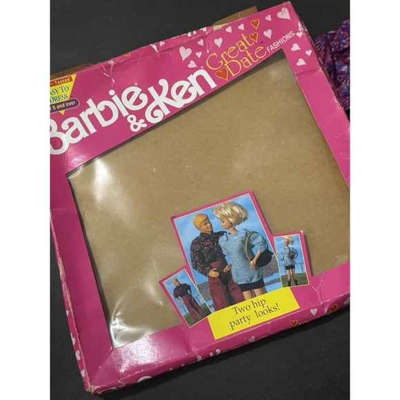 Barbie & Ken Doll Great Date Fashions #2972  1991 Mattel Original Box (READ!!) - Picture 5 of 11